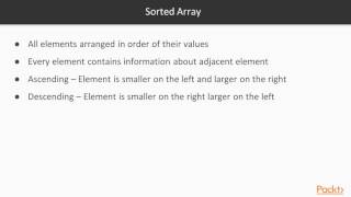 Basic Data Structures and Algorithms in Java 9 : Search Algorithms | packtpub.com