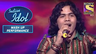 Naushad ने दिया 'Main Jat Yamla Pagla' पे एक ज़बरदस्त Performance | Indian Idol | Mashup Performance