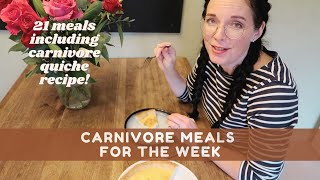 CARNIVORE DIET 🥩 21 Meals for 1 Full Week for Busy Mama of 9 on a Budget