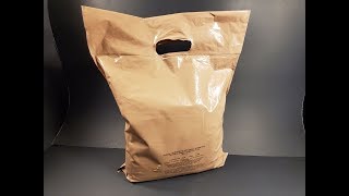 2018 British Cold Climate 24 Hour Ration Pack MRE Review Meal Ready to Eat Tasting Test