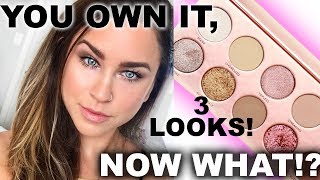 3 EASY EYESHADOW LOOKS! Laura Lee Nudie Patootie Palette- HOW TO USE IT!? | Beauty Banter