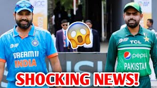 India Vs Pakistan SHOCKING NEWS! 😨| IND vs PAK T20 World Cup Match Cricket News Facts