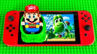 Mario enters the Nintendo Switch to save Yoshi! 🟢🔴