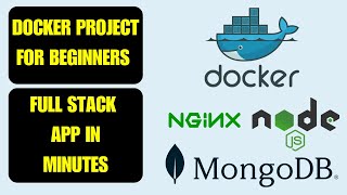 Create a Full Stack App with Docker in Minutes! (Frontend, Backend, Database)