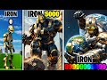 Level 1 IRON HULK BUSTER to Level 1,000,000,000 IRON HULK BUSTER in GTA 5