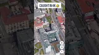 Dinosaur on the tower caught on google maps and google earth 🌎🦖 #trending #shorts #caylus #viral