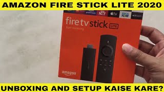 Amazon Fire TV Stick Lite Unboxing & Setup Review | Best Budget TV Streaming Device? (50% discount)