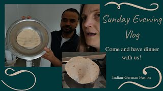 Sunday Evening Vlog | What Do We Usually Eat | Cooking Dinner | Indian German Couple