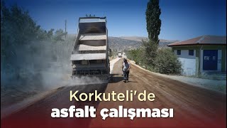 GÜN SONU | Korkuteli'de asfalt çalışması| 04.08.2023