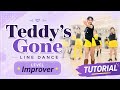 [Tutorial] Teddy's Gone Line Dance Tutorial l 테디스 곤 라인댄스 설명영상 l Improver l Linedancequeen 