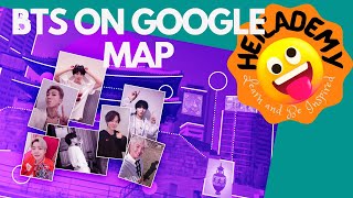 Discovering the Best of BTS' Favorite Artworks on Google Map