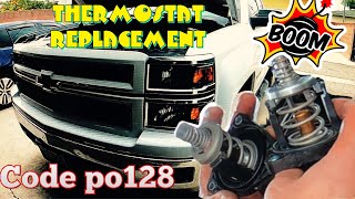 2015 Silverado Thermostat Replacement for code P0128