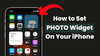 How to Add Photo Widget on iPhone home Screen | Apple info