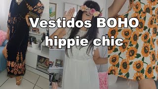 VESTIDOS BOHEMIOS BOHO HIPPIE CHIC Moda Gringa SHEIN moda