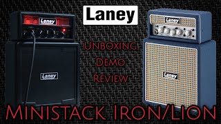 Laney Ministack IRON & LION | Unboxing/Demo/Review