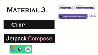 Jetpack Compose Chips | Material Design Guide for Android Development #androidappdevelopment