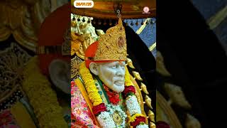 Sai Baba Darshan Live 26/01/25