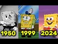 Evolution of SpongeBob SquarePants in Movies and TV and Animation (1950 - 2024)