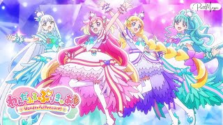 [1080p] Precure Eternal Bond Shower (Wonderful Precure Group Attack)