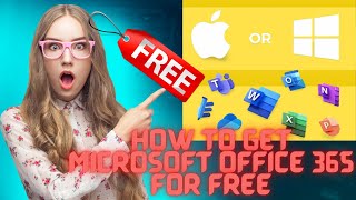 How to Get Microsoft Office 365 word excel and PowerPoint for Free for Mac & window last version