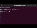 How to excute python script on linux shell