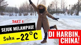 Backpacking trip to Harbin China (DECEMBER 2017) - PART 1