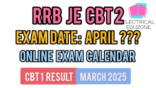 RRB JE Latest Updates | RRB JE CBT2 Exam Date | RRB JE CBT 1 Result