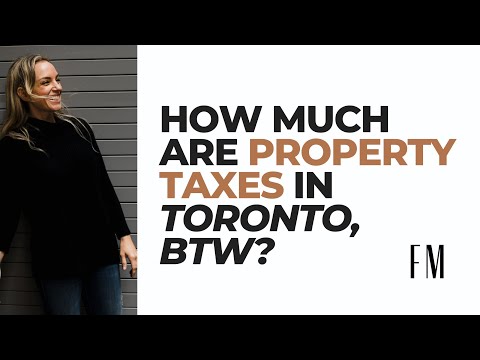 What do Toronto property taxes pay for?