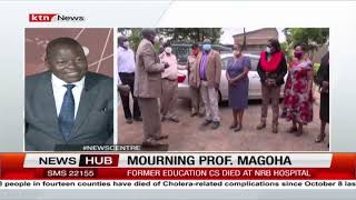 Leaders mourn Prof. George Magoha