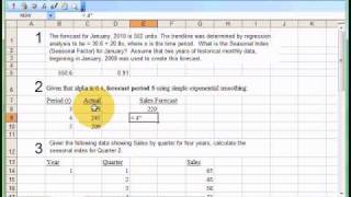 Forecasting Part 1