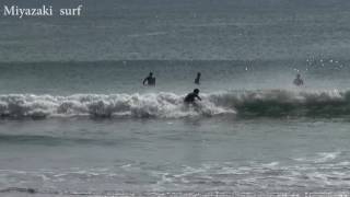 2017/4/29 木崎浜　Surfing in Miyazaki, Japan　宮崎県