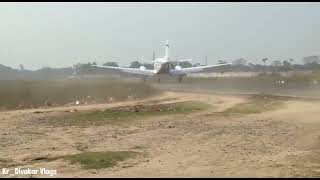 Munger ke Hawai Adde Per Kiya Gaya Aeroplane Rehearsal #munger #jamalpur #beechcraft