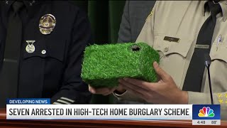 7 arrested in LA-area burglaries involving hidden cameras, WiFi jammers