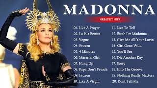 Madonna Greatest Hits Full Album 2022💝Madonna Greatest Hits 2022💝La Isla Bonita,Material Girl,Frozen
