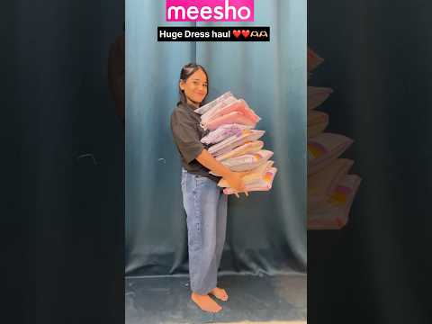 Vestido Meesho*Huge*Sasti Unboxing El vestido más barato #short#shortsviralvideo#youtubeshorts