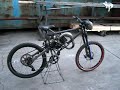 santa cruz scooter works proto type full suspension motorized bicycle