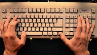 ASMR Vintage Keyboard Sounds