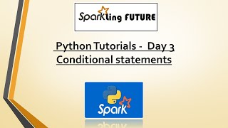 Python Tutorials - Day 3 | Conditional Statements in Python