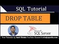 How to Drop a Table in SQL | SQL Tutorial for Beginners