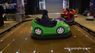 Happy bumper car