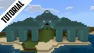 Minecraft: How to Build an Ocean Monument (Step By Step)