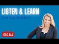 Consideration (Contracts) - Listen & Learn