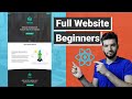 Build React website responsive | Beginner React JS From scratch with smooth scroll