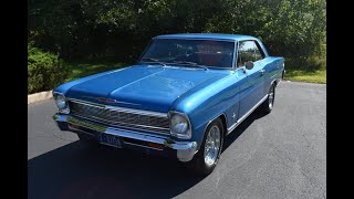 Dual Quad 327 V8 Powered, 1966 Chevy II SS Show Car Test Drive