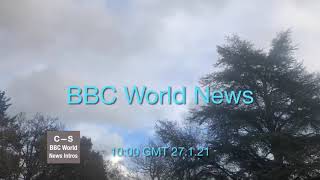 BBC World News intro 10:00 GMT 27.1.21