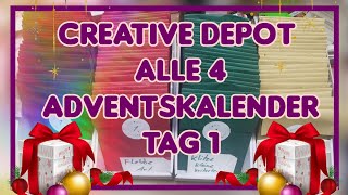 Creative Depot Adventskalender: alle Türchen Tag 1🌟✨