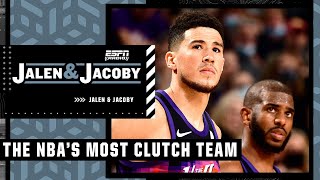 The Suns are the CLUTCHEST team, and it's NOT CLOSE! - Jalen Rose | Jalen & Jacoby