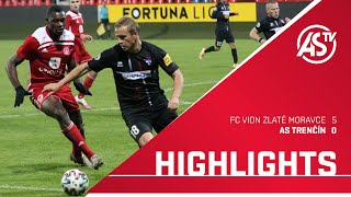 ASTV HIGHLIGHTS | FL | FC ViOn Zlaté Moravce - AS Trenčín 5:0 (2:0)