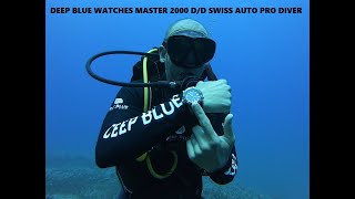 DEEP BLUE WATCHES MASTER 2000 DAY DATE SWISS AUTO