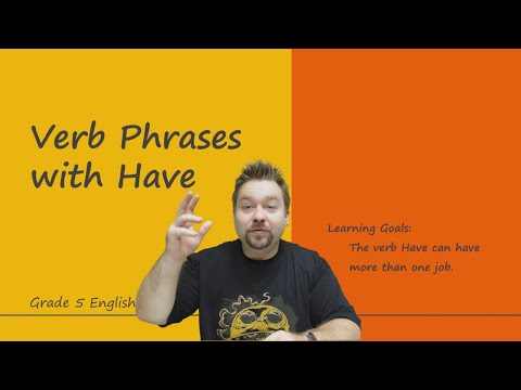 Is could have a verb phrase?